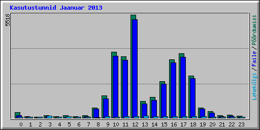 Kasutustunnid Jaanuar 2013